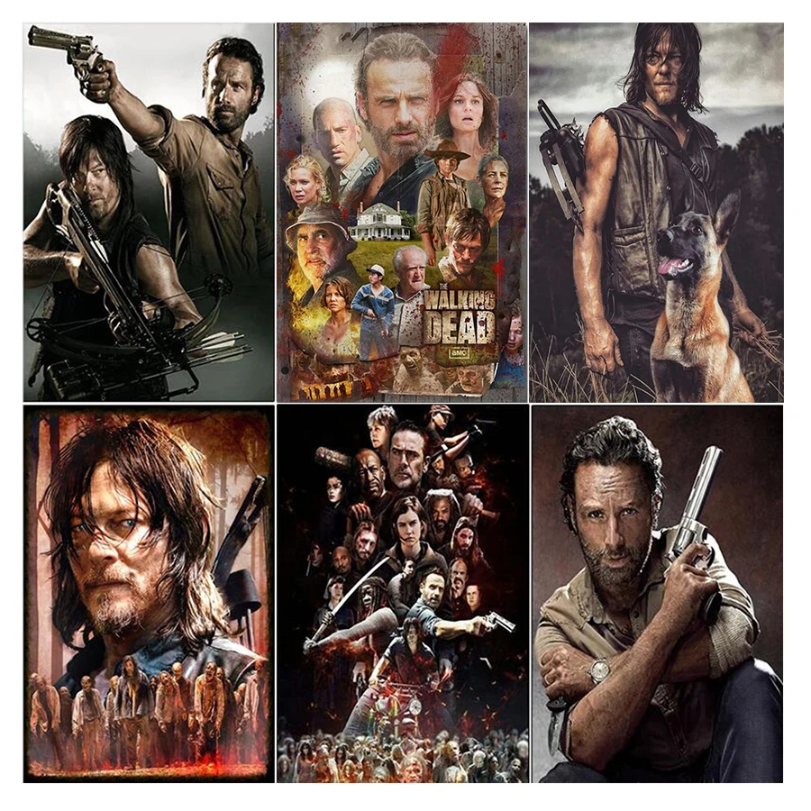 5D DIY Full Diamond Painting The Walking Dead Cross Stitch Embroidery TV Series Posters Pictures Room Decor Child's Gift
5D DIY Full Diamond Painting The Walking Dead Cross Stitch Embroidery TV Series Posters Pictures Room Decor Child's Gift