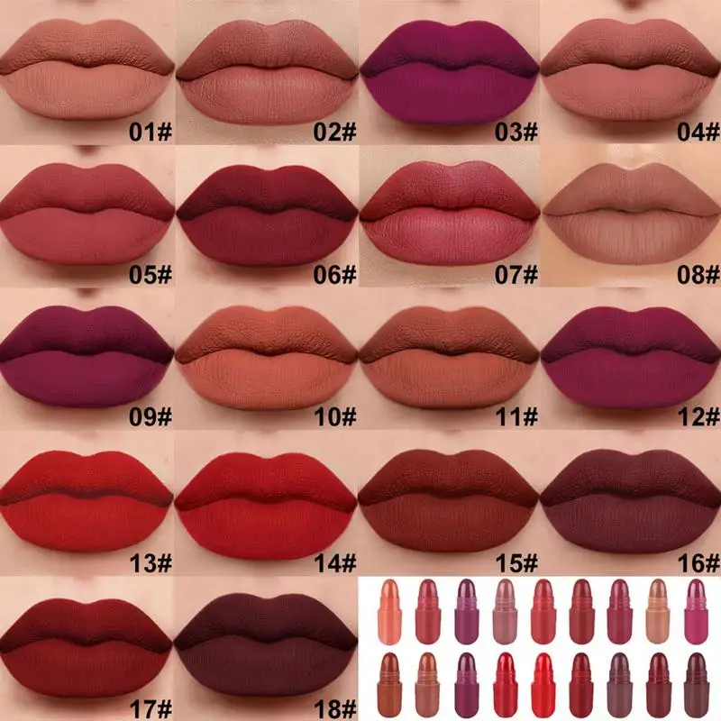 18 Colors Mini Pill Lipstick Set Pill Shaped Lipstick Makeup Cap-sules Long-Lasting Waterproof Non-Fading Lipsticks Makeup Set
18 Colors Mini Pill Lipstick Set Pill Shaped Lipstick Makeup Cap-sules Long-Lasting Waterproof Non-Fading Lipsticks Makeup Set
