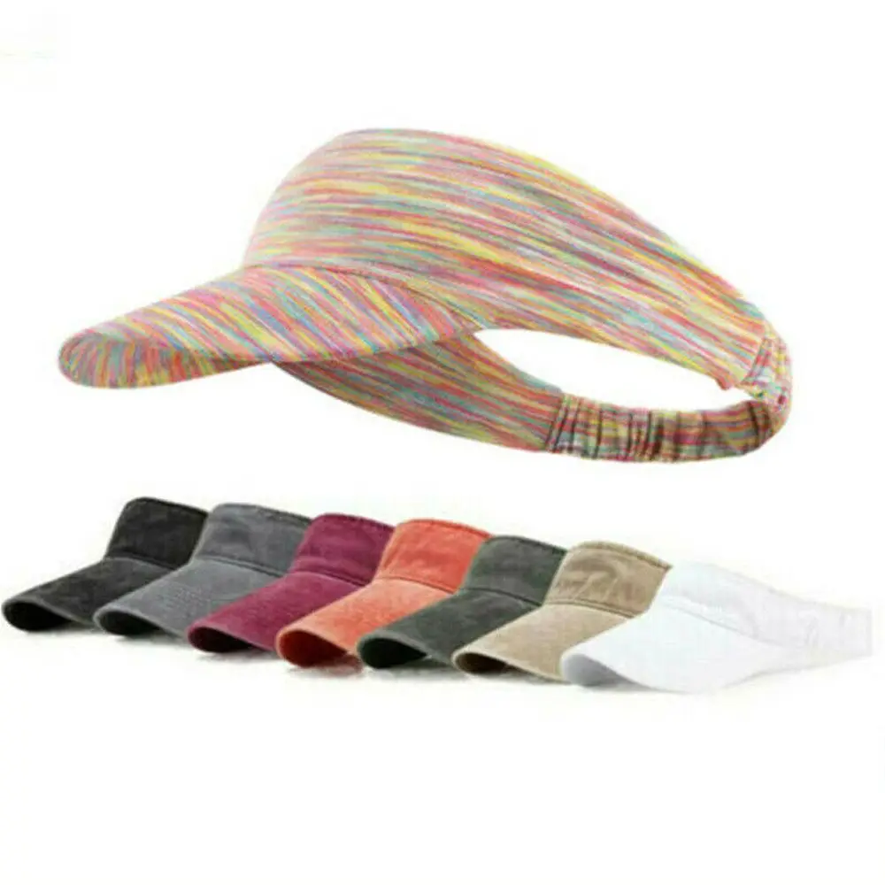 Fashion Adjustable Tennis Golf Casual Sport Headband Sun Visor Sports Hat Beach Cap
Fashion Adjustable Tennis Golf Casual Sport Headband Sun Visor Sports Hat Beach Cap