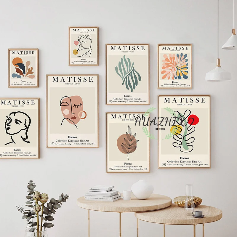 Abstract Wall Art Matisse Line Face Coral Leaves Canvas Painting Nordic Posters and Prints Wall Pictures for Living Room Decor
Abstract Wall Art Matisse Line Face Coral Leaves Canvas Painting Nordic Posters and Prints Wall Pictures for Living Room Decor