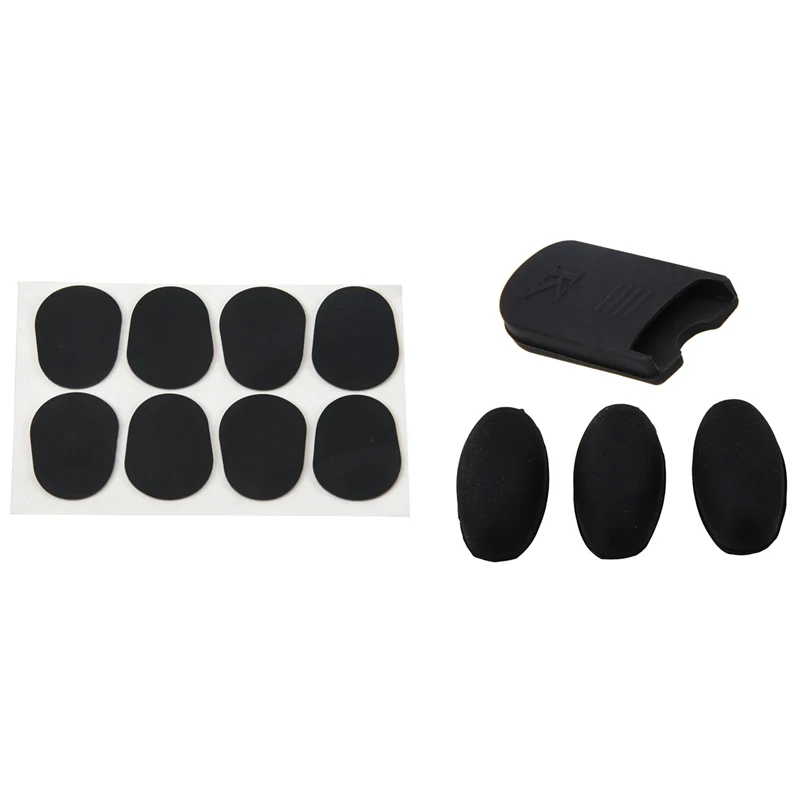 8Pcs Alto/Tenor Saxophone Sax Mouthpiece Patches Pads Cushions Black 0.8Mm & 1 Set Saxophone Palm Key Risers
8Pcs Alto/Tenor Saxophone Sax Mouthpiece Patches Pads Cushions Black 0.8Mm & 1 Set Saxophone Palm Key Risers