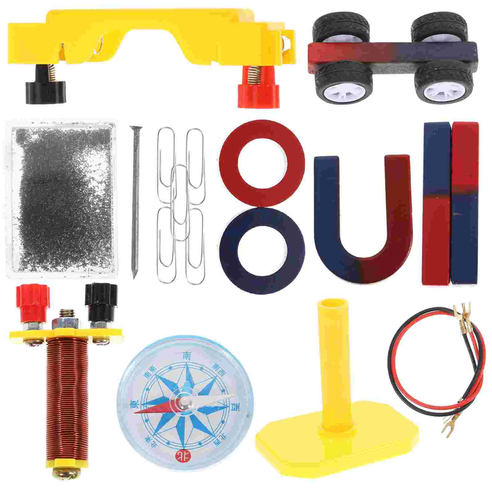 1 комплект магнитного обучающего оборудования типа U-образной подковы
1 комплект магнитного обучающего оборудования типа U-образной подковы