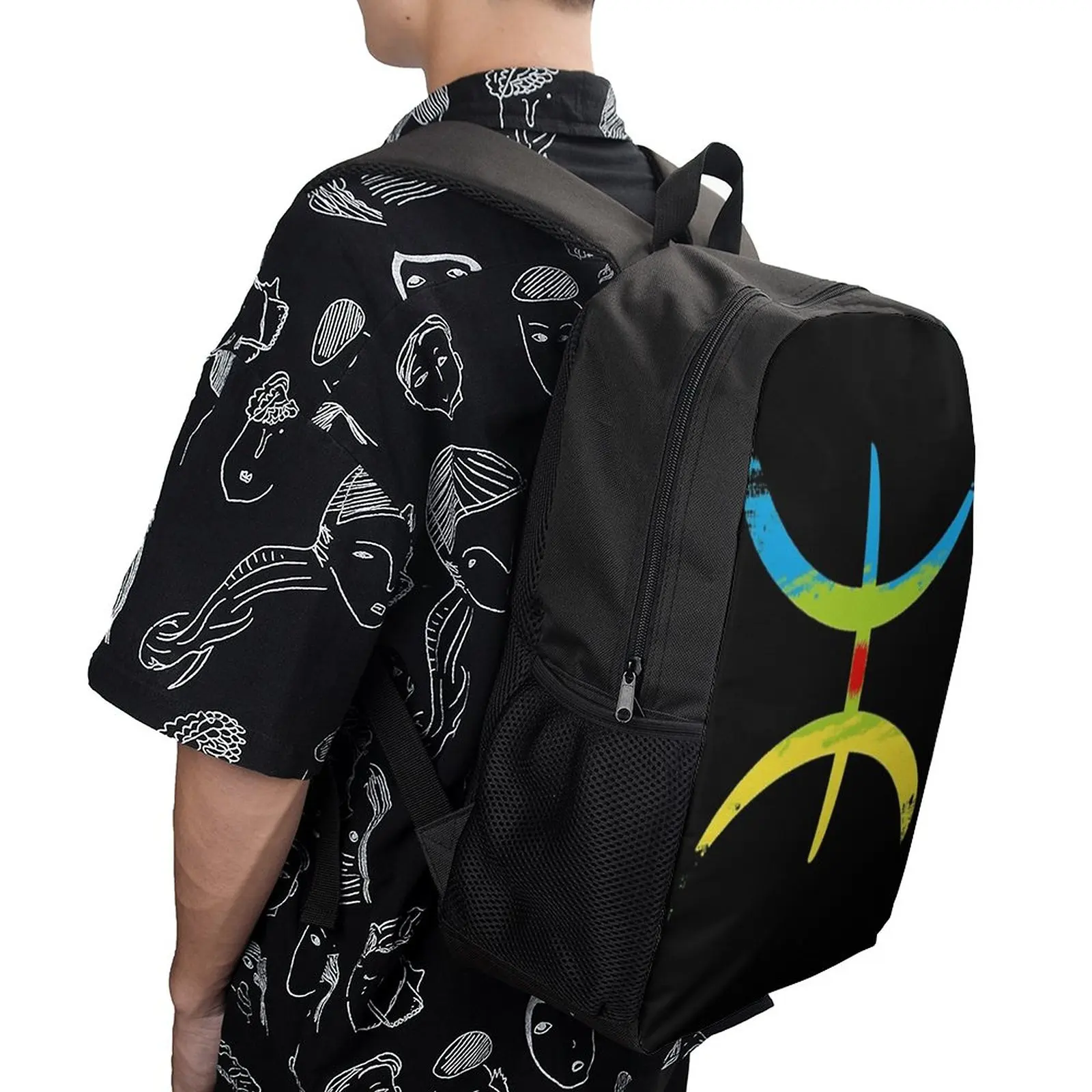 Berber Flag - Amazigh Flag - YAZ Durable Cosy Rucksack17 Inch Shoulder Backpack Vintage Sports Activities Creative
Berber Flag - Amazigh Flag - YAZ Durable Cosy Rucksack17 Inch Shoulder Backpack Vintage Sports Activities Creative