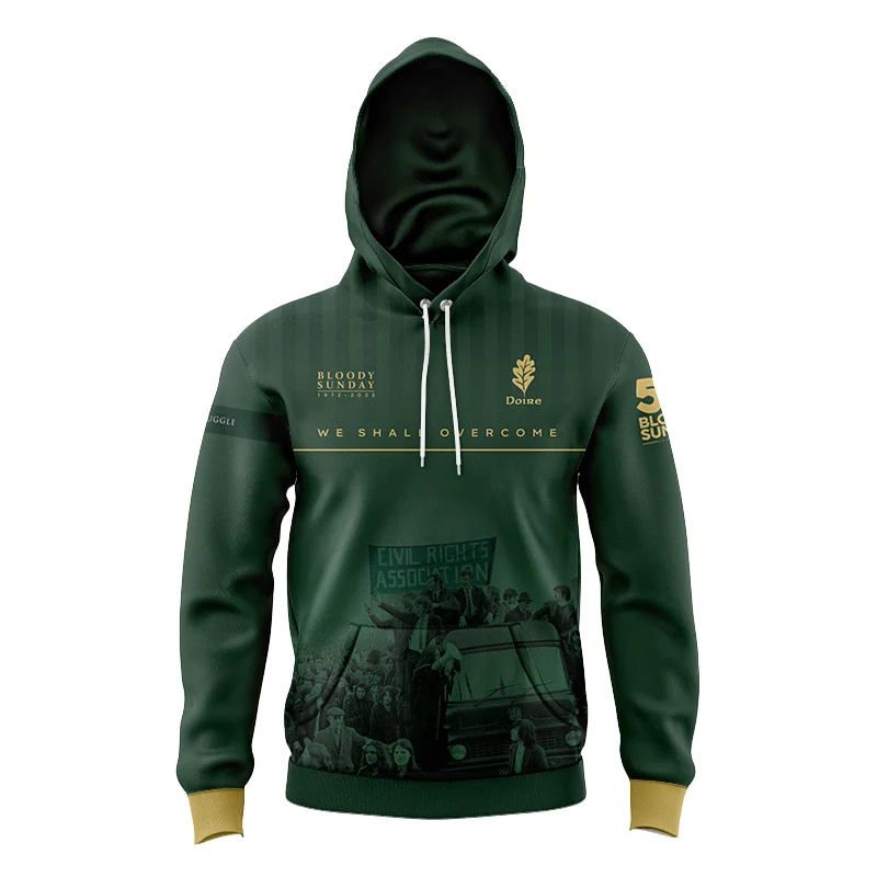 Derry Bloody Sunday Commemoration Kids Rugby Jersey Pullover Hooded Sweatshirts
Derry Bloody Sunday Commemoration Kids Rugby Jersey Pullover Hooded Sweatshirts