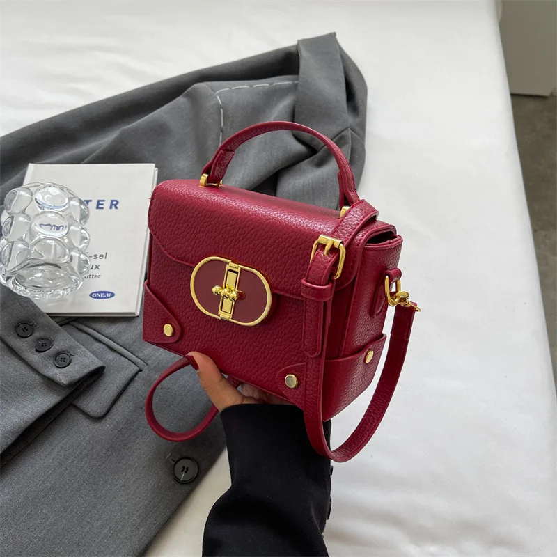 Fashion Women's Top Handle Satchel Handbags Retro Leather Evening Bag Purses Small Square Box Shoulder Bags
Fashion Women's Top Handle Satchel Handbags Retro Leather Evening Bag Purses Small Square Box Shoulder Bags