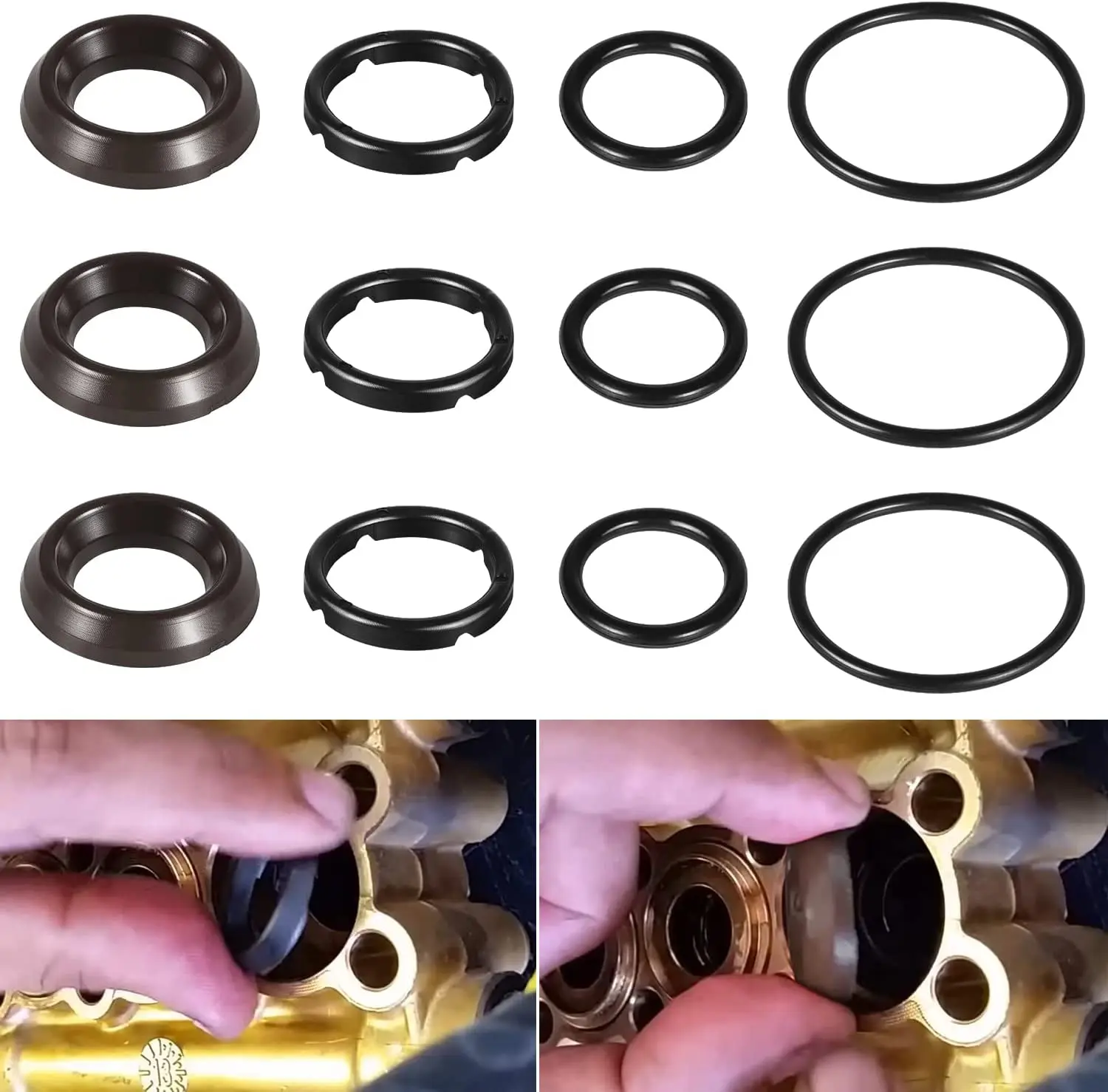 General Pump Kit 97 with Replacement Seal Packing for General GP K97 Interpump 15mm 1-0097, 103097B, 726444, 87028870 
General Pump Kit 97 with Replacement Seal Packing for General GP K97 Interpump 15mm 1-0097, 103097B, 726444, 87028870