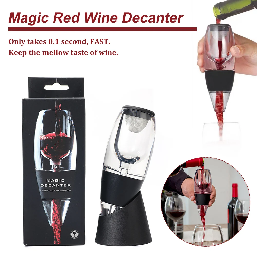 Wine Decanter Red Wine Aerating Pourer Spout Decanter Wine Aerator Quick Aerating Pouring Tool Pump Portable Filter Bar Tools
Wine Decanter Red Wine Aerating Pourer Spout Decanter Wine Aerator Quick Aerating Pouring Tool Pump Portable Filter Bar Tools