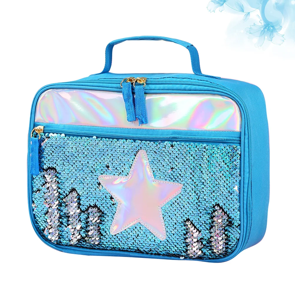Kids Sequin Insulation Package Picnic Thermal Lunch Sequins Aluminum Food Portable Child Box
Kids Sequin Insulation Package Picnic Thermal Lunch Sequins Aluminum Food Portable Child Box