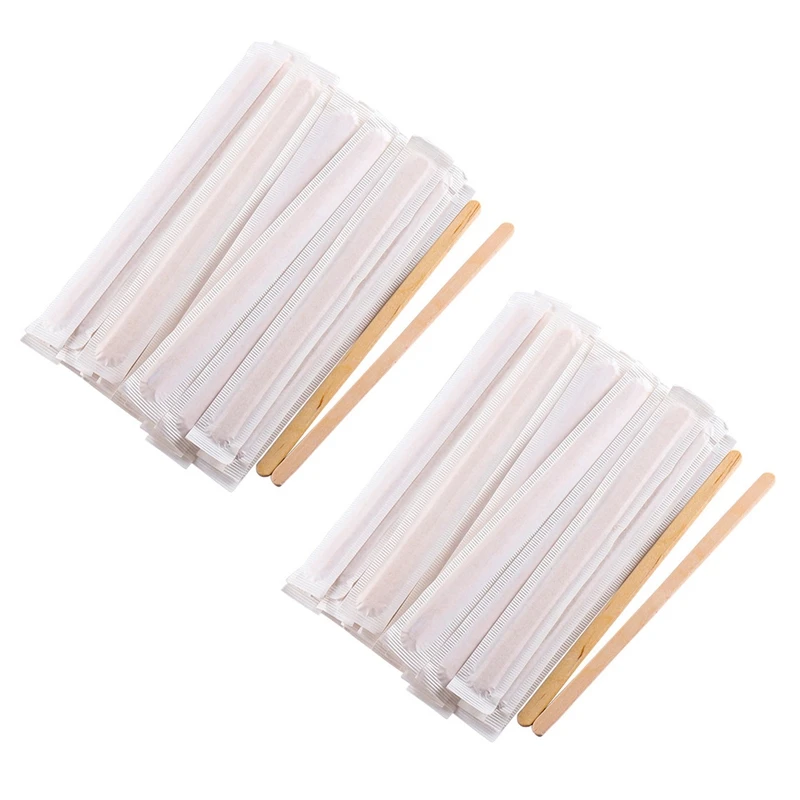 200Pcs 5.5 Inch Coffee Stirrers Sticks -Natural Wood Eco-Friendly Coffee Beverage Milktea Disposable Stirrer Stick
200Pcs 5.5 Inch Coffee Stirrers Sticks -Natural Wood Eco-Friendly Coffee Beverage Milktea Disposable Stirrer Stick