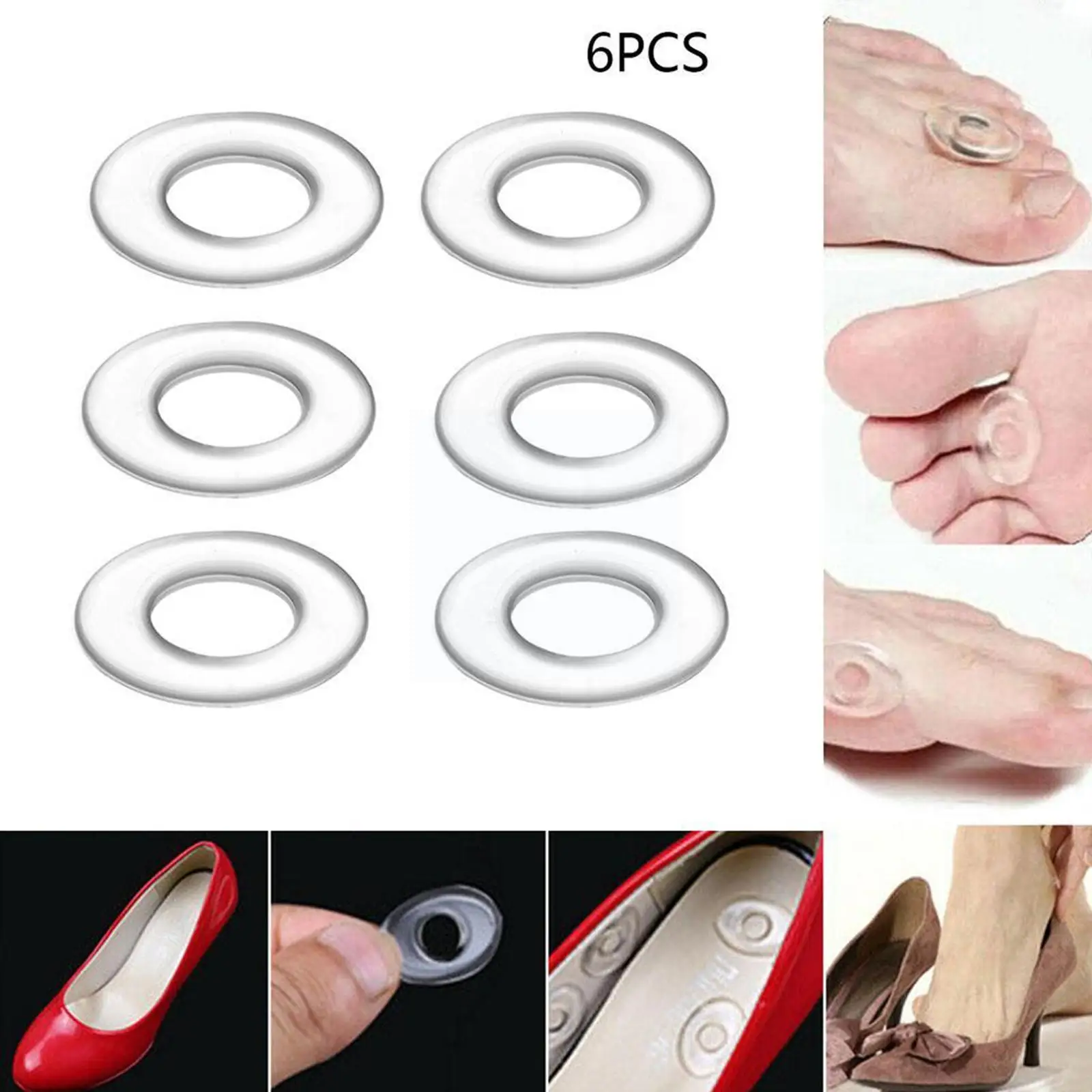 5 Sheets Super Soft Silicone Foot Corn Removal Patch Pain Patch Pad Stickers Care Feet Foot Relief Gel Care Tool X2e7
5 Sheets Super Soft Silicone Foot Corn Removal Patch Pain Patch Pad Stickers Care Feet Foot Relief Gel Care Tool X2e7