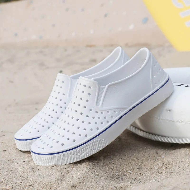 Мужские сандалии 2021, шлепанцы, Пляжная повседневная обувь для улицы, однотонные, тапочки унисекс, тапочки для воды