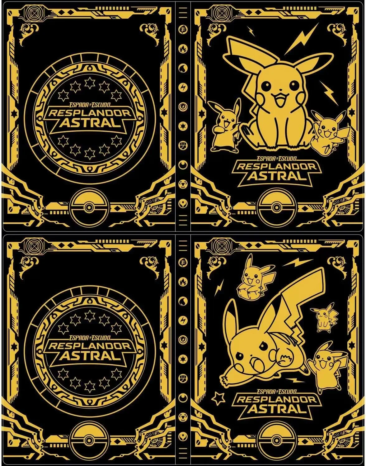 9 Grid Pokemon Bronzing Album Book Favorites Toy Anime Map Game Card Binder Folder Children's Toy Gift Collection Card Book
9 Grid Pokemon Bronzing Album Book Favorites Toy Anime Map Game Card Binder Folder Children's Toy Gift Collection Card Book