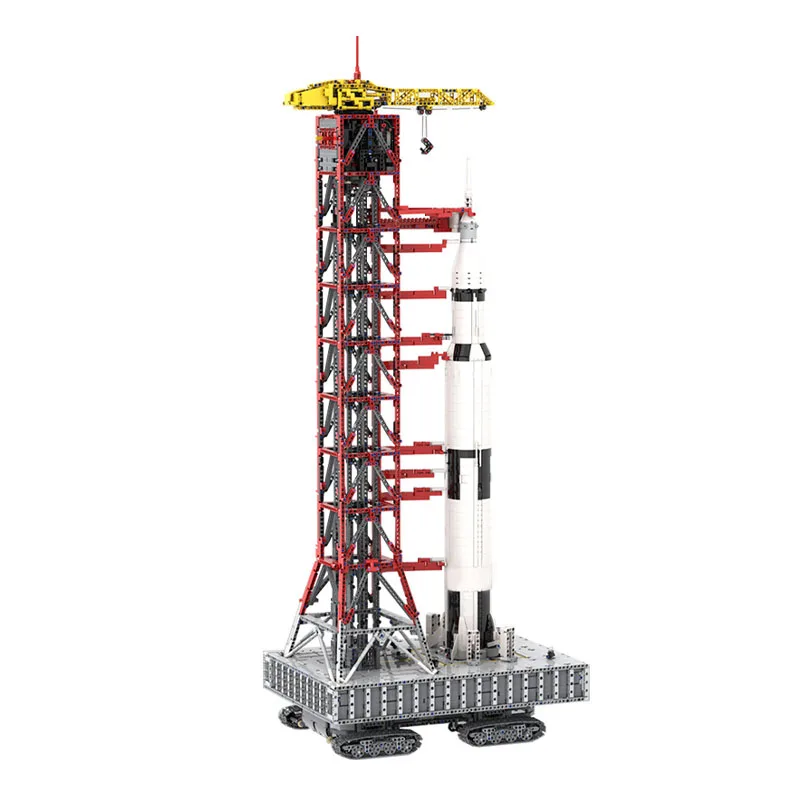 MOC-60088 Electric Track Saturn V Rocket Tower Assembly Splicing Building Blocks Model • 7706 Parts • Building Blocks Kids Toys
MOC-60088 Electric Track Saturn V Rocket Tower Assembly Splicing Building Blocks Model • 7706 Parts • Building Blocks Kids Toys