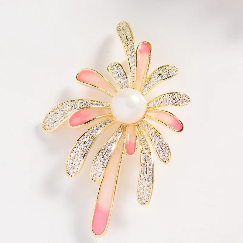 2023 New Enamel Brooch Zircon Inlaid Fireworks Brooch Creative Temperament Clothing Pin Accessories Corsage Female
2023 New Enamel Brooch Zircon Inlaid Fireworks Brooch Creative Temperament Clothing Pin Accessories Corsage Female