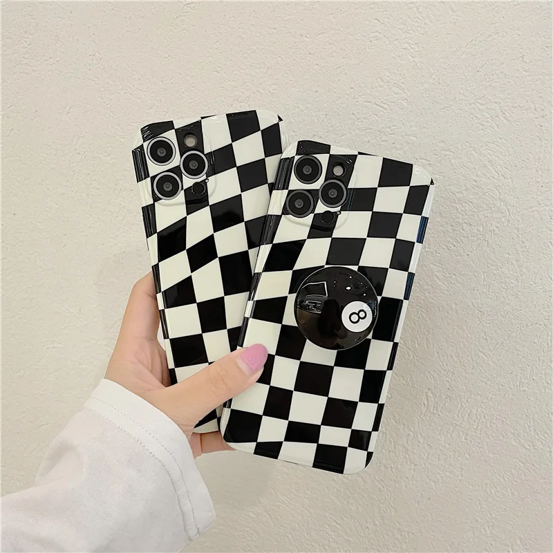 For iPhone 14Promax 2023 New Ins Net Red Black and White Checker Box No. 8 Phone Holder Soft Case 14Pro 13Promax 12 11 Xsmax Xr
For iPhone 14Promax 2023 New Ins Net Red Black and White Checker Box No. 8 Phone Holder Soft Case 14Pro 13Promax 12 11 Xsmax Xr