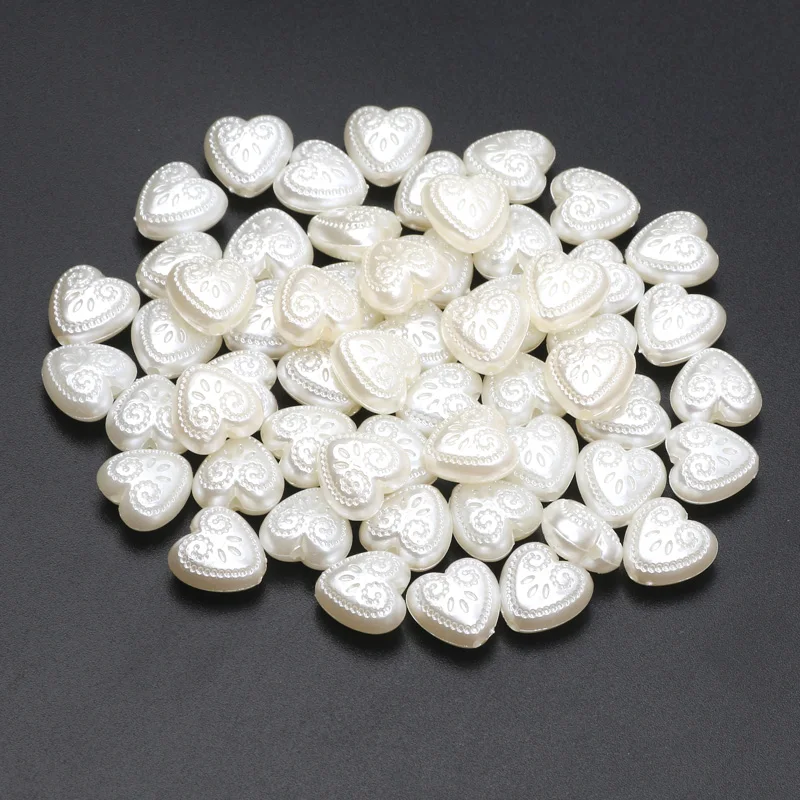 50pcs Imitation Pearls Charm Love Heart Acrylic Beads Necklaces Bracelet Acrylic Spacer Beads For Jewelry Making DIY Accessories
50pcs Imitation Pearls Charm Love Heart Acrylic Beads Necklaces Bracelet Acrylic Spacer Beads For Jewelry Making DIY Accessories