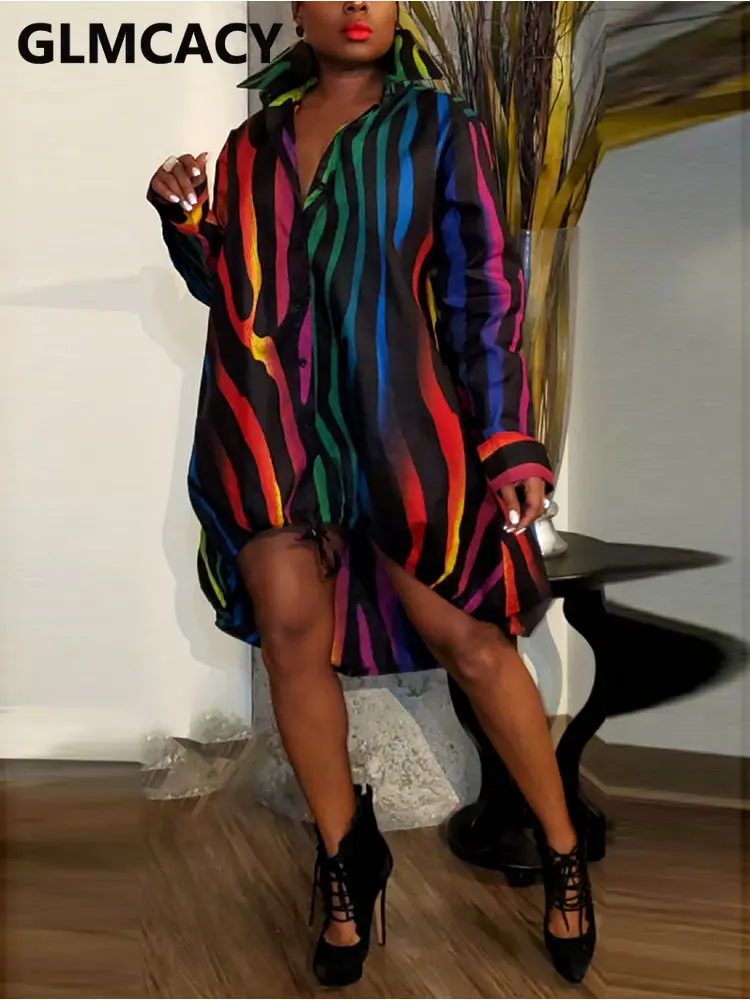 Женское свободное Повседневное платье-рубашка с длинным рукавом и принтом в полоску
Женское свободное Повседневное платье-рубашка с длинным рукавом и принтом в полоску