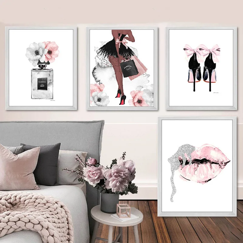 Canvas Painting Wall Art Living Room Decor Poster Aesthetic Pink Perfume Flower Home Chambre Tableau Decoration Mural Picture
Canvas Painting Wall Art Living Room Decor Poster Aesthetic Pink Perfume Flower Home Chambre Tableau Decoration Mural Picture