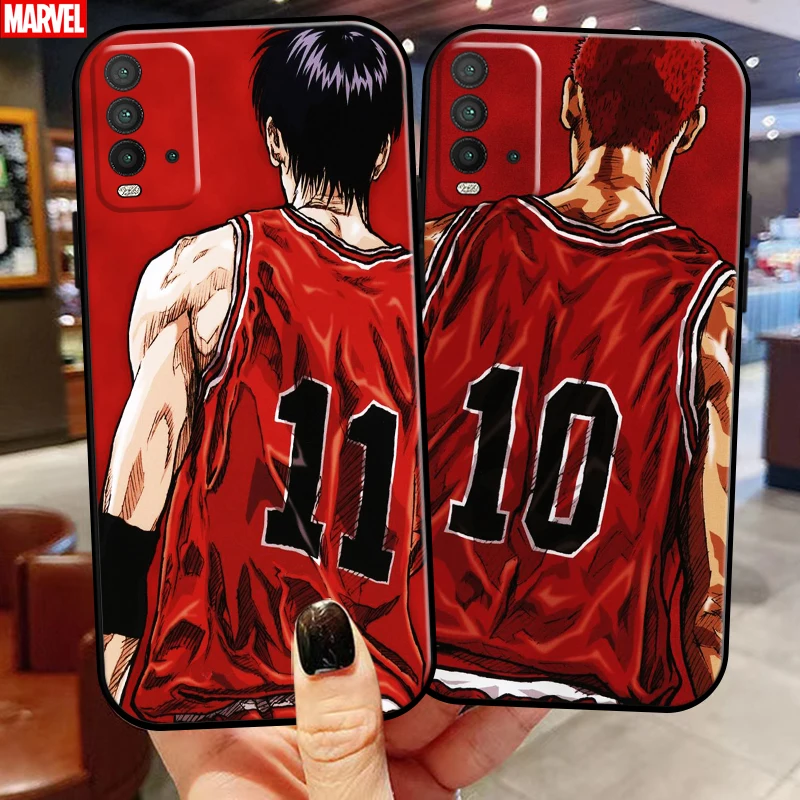 Anime SLAM DUNK Sakuragi Hanamichi For Xiaomi Redmi 9T Phone Case Black Silicone Cover Liquid Silicon Soft Funda Carcasa
Anime SLAM DUNK Sakuragi Hanamichi For Xiaomi Redmi 9T Phone Case Black Silicone Cover Liquid Silicon Soft Funda Carcasa