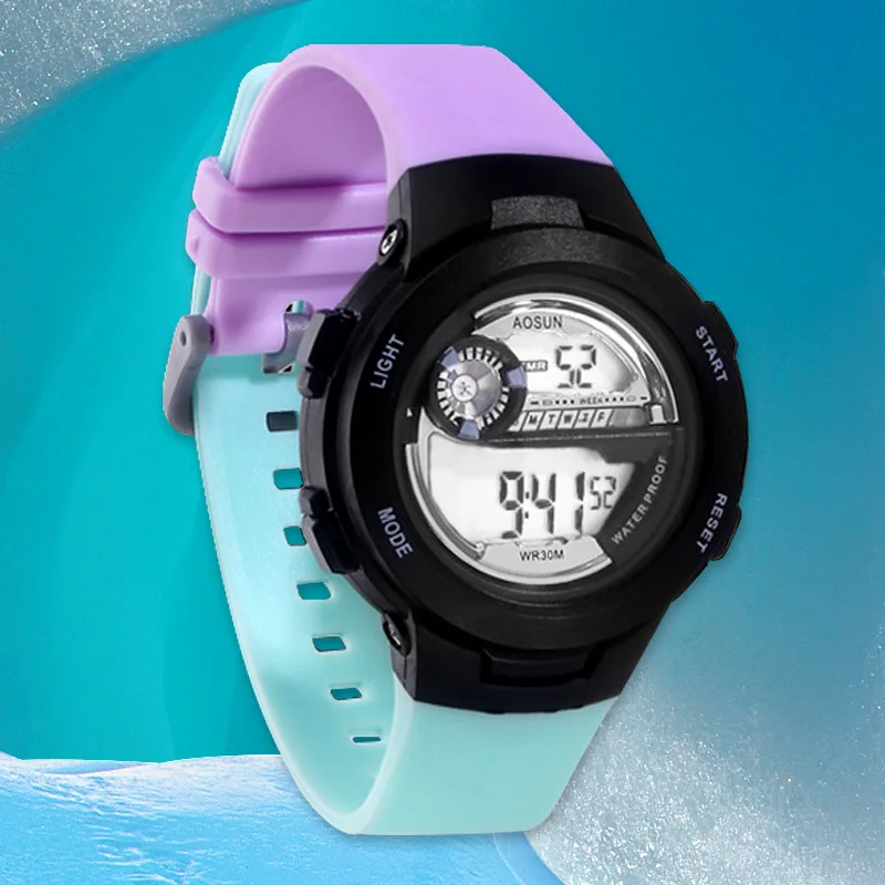 Children Digital LED Watches Fashion Lady Sport Watch 3ATM Water Resistance Watchwrist Student Alarm Clock Girls Graduation Gift
Children Digital LED Watches Fashion Lady Sport Watch 3ATM Water Resistance Watchwrist Student Alarm Clock Girls Graduation Gift