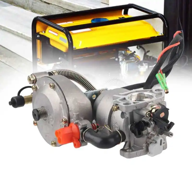 LPG CNG Generator Dual Fuel Carburetor Fit for GX390 188F Manual Choke Replacement Parts Accessories 4.5‑5.5KW Garden Supplies
LPG CNG Generator Dual Fuel Carburetor Fit for GX390 188F Manual Choke Replacement Parts Accessories 4.5‑5.5KW Garden Supplies