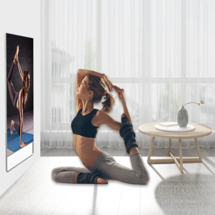 Touch Screen Integrated Computer Interactive Mirror Advertising Machine Family Fitness Yoga Intelligent Magic Mirror
Touch Screen Integrated Computer Interactive Mirror Advertising Machine Family Fitness Yoga Intelligent Magic Mirror