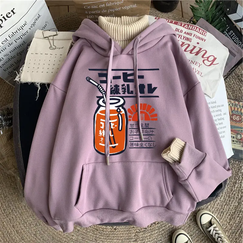 Autumn and Winter Plush Thickened Hooded Sweater Women's Korean Version New Half High Collar Fake Two-piece Coat Clothes
Autumn and Winter Plush Thickened Hooded Sweater Women's Korean Version New Half High Collar Fake Two-piece Coat Clothes