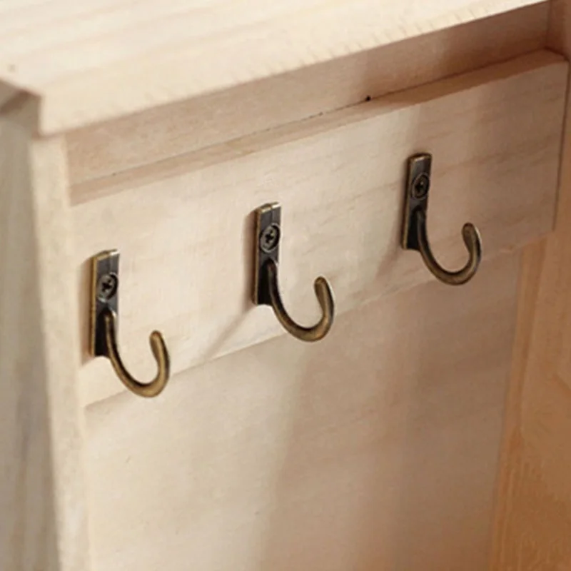 Keys Hooks Planks Wall Zinc alloy Door Furniture Hanging Organizer Robe Screws Set Single row Small For Clothes
Keys Hooks Planks Wall Zinc alloy Door Furniture Hanging Organizer Robe Screws Set Single row Small For Clothes