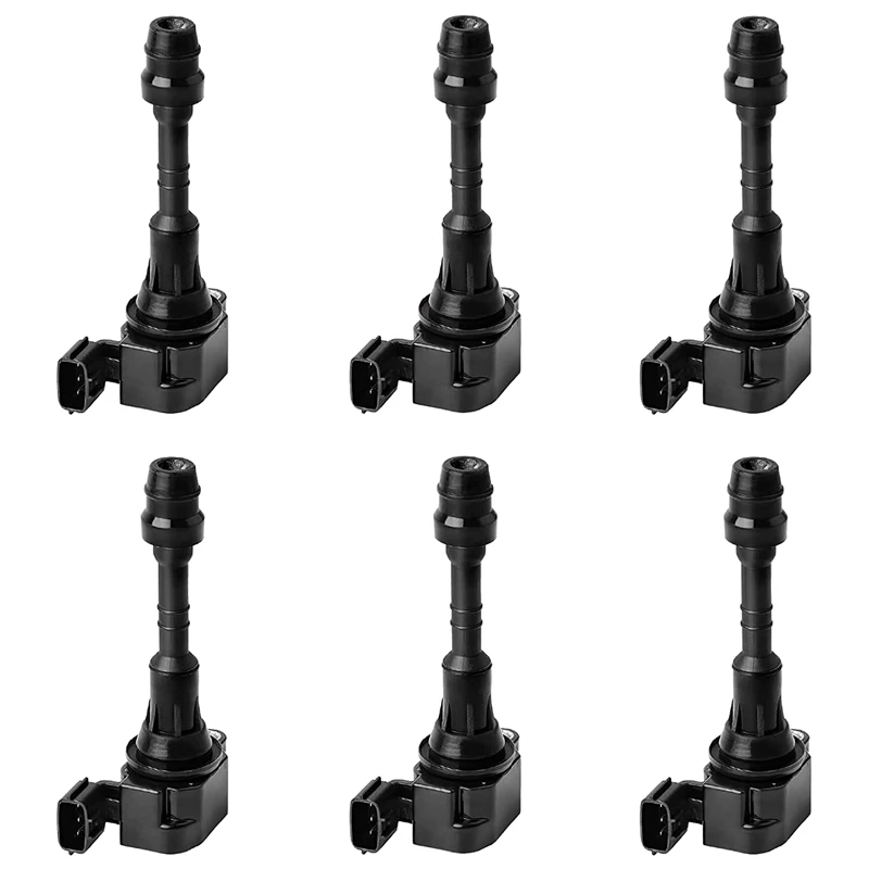 Ignition Coil Pack Set Of 6 For Nissan Altima Frontier Maxima Murano Pathfinder Quest Xterra Infiniti 3.5L 4.0L V6
Ignition Coil Pack Set Of 6 For Nissan Altima Frontier Maxima Murano Pathfinder Quest Xterra Infiniti 3.5L 4.0L V6