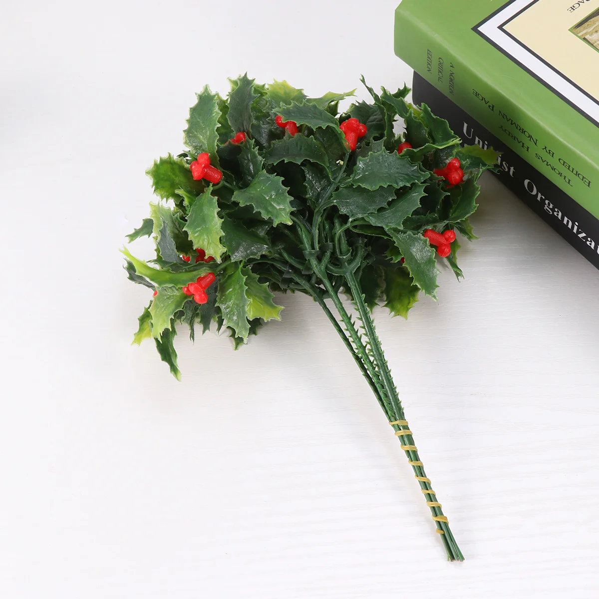 Artificial Christmas Berry Leaves Flowers Holly Flower Fake Red Berries Stems Stem Pine Bouquet Bush Branches Picks Plasticfor
Artificial Christmas Berry Leaves Flowers Holly Flower Fake Red Berries Stems Stem Pine Bouquet Bush Branches Picks Plasticfor
