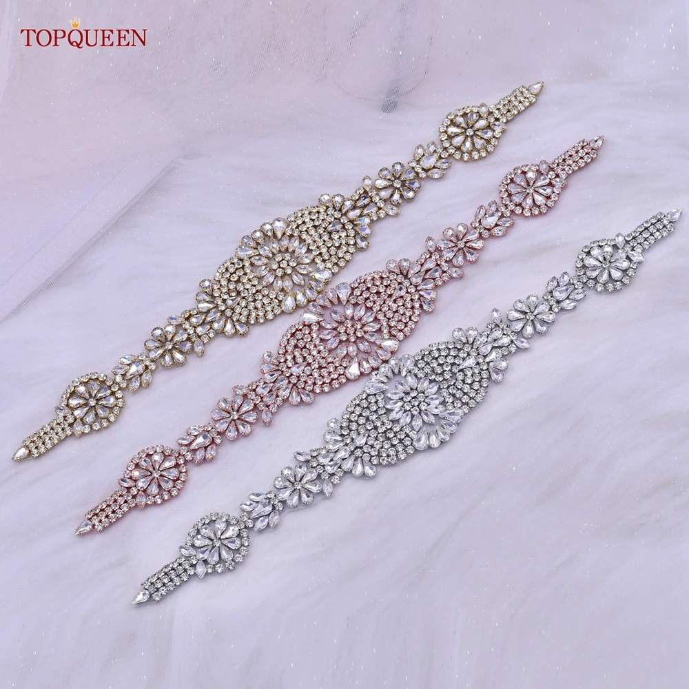 TOPQUEEN S123 (1 шт.) ПРИШИТАЯ аппликация из страз стразы для свадебного пояса жемчужное вечернее платье аксессуары патчи на одежду
TOPQUEEN S123 (1 шт.) ПРИШИТАЯ аппликация из страз стразы для свадебного пояса жемчужное вечернее платье аксессуары патчи на одежду
