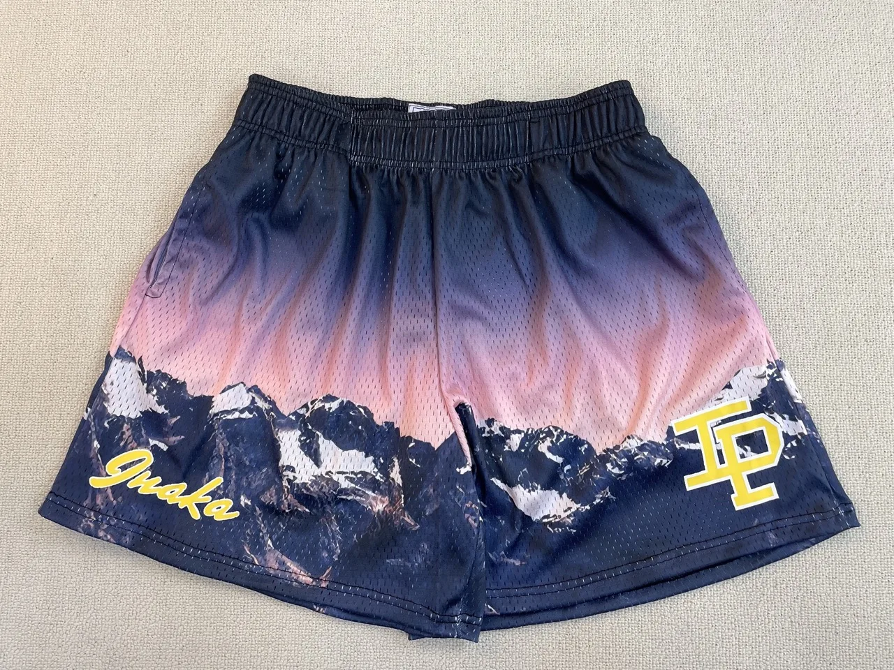 Inaka-pantalones cortos clásicos para hombre y mujer, Shorts de malla para entrenamiento, baloncesto, gimnasio, diseño de moda,
Inaka-pantalones cortos clásicos para hombre y mujer, Shorts de malla para entrenamiento, baloncesto, gimnasio, diseño de moda,