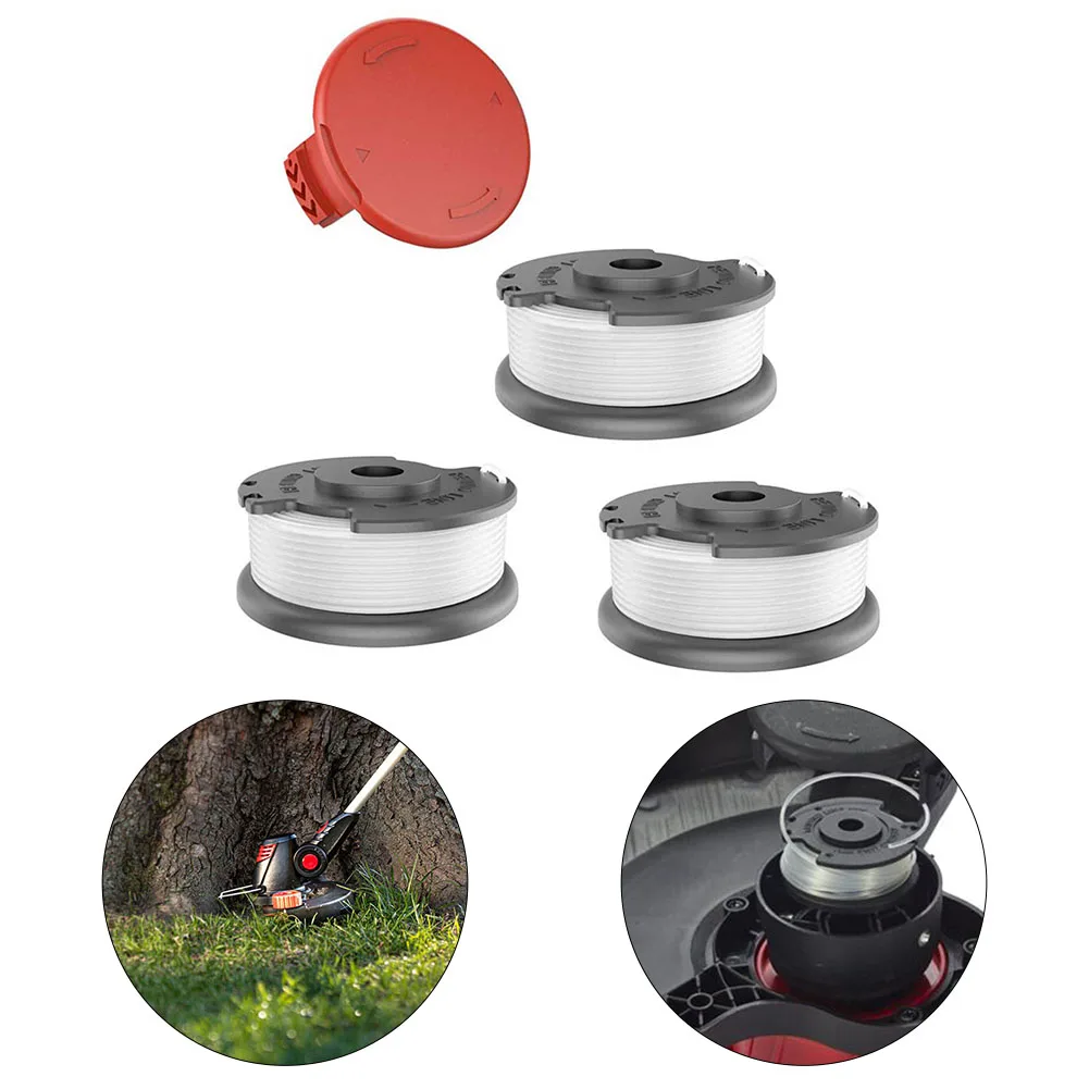 3PCS Spool Trimmer Line With Spool Cap Cover Suit For Hyper Tough Spool Trimmer Line+Cap Cover HT19-401-003-06/HT19-401-003-07
3PCS Spool Trimmer Line With Spool Cap Cover Suit For Hyper Tough Spool Trimmer Line+Cap Cover HT19-401-003-06/HT19-401-003-07