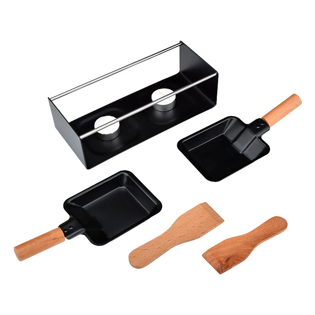 Cheese Grill Pan Raclette Candlelight Cooking Mini Melt Melter Rotaster Raclettes Pans
Cheese Grill Pan Raclette Candlelight Cooking Mini Melt Melter Rotaster Raclettes Pans