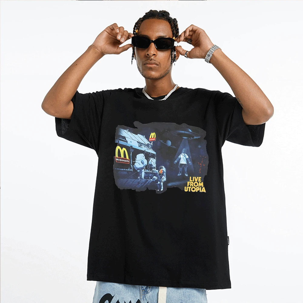 New Travis Scott Catus Jack Graphics Print T Shirt Men Women Hip Hop Vintage Astroworld Tour Tops Couple Loose Casual T-shirt
New Travis Scott Catus Jack Graphics Print T Shirt Men Women Hip Hop Vintage Astroworld Tour Tops Couple Loose Casual T-shirt
