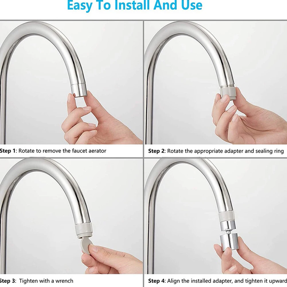 Kitchen Water Faucet Aerator 360 Degree Swivel Tap Water Diffuser Adapter Filter FM22/M24 Thread Bathroom Water Filter Nozzle
Kitchen Water Faucet Aerator 360 Degree Swivel Tap Water Diffuser Adapter Filter FM22/M24 Thread Bathroom Water Filter Nozzle