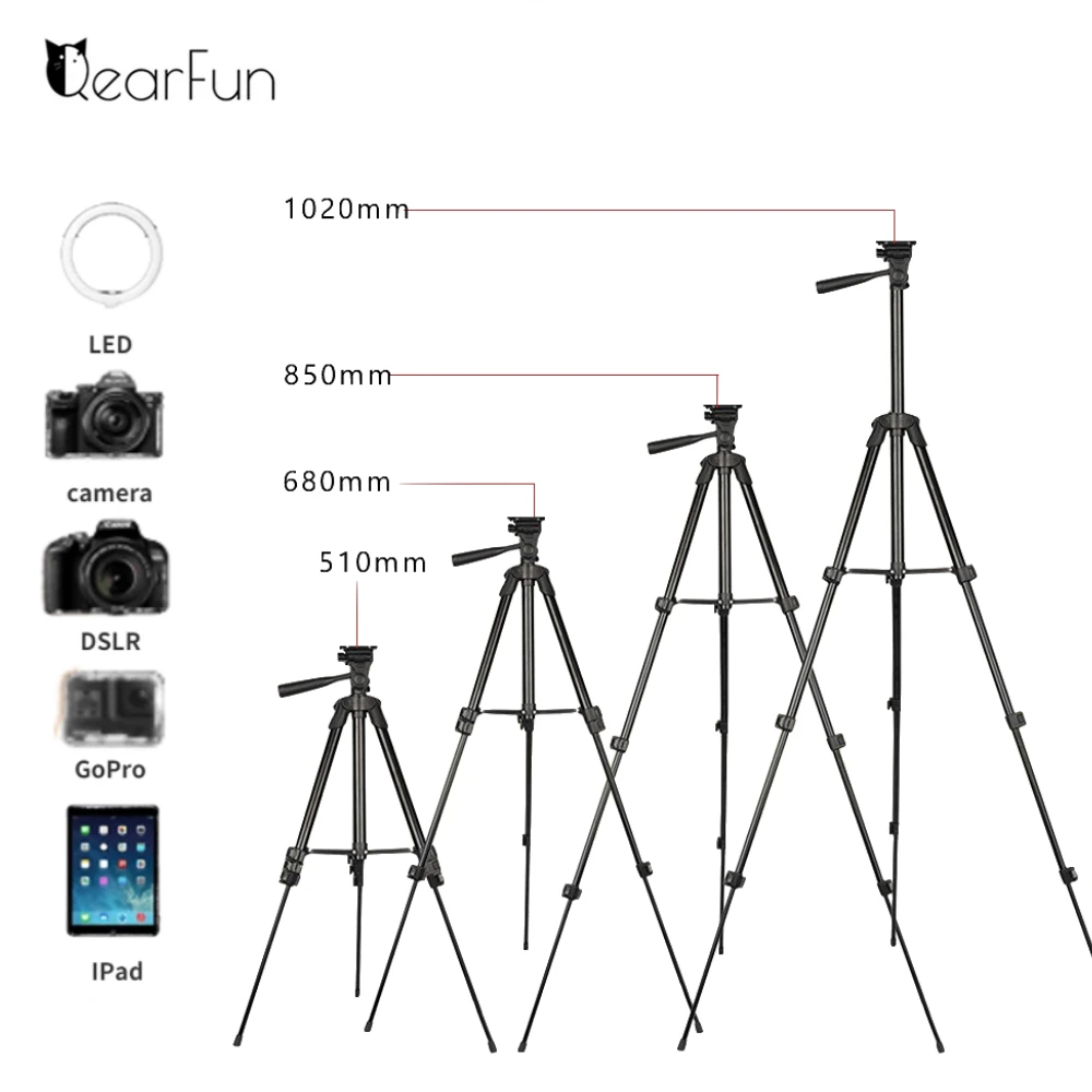 DSLR Flexible Tripod Extendable Travel Lightweight Stand Remote Control for Mobile Cell Phone Mount Camera Gopro Live Youtube
DSLR Flexible Tripod Extendable Travel Lightweight Stand Remote Control for Mobile Cell Phone Mount Camera Gopro Live Youtube