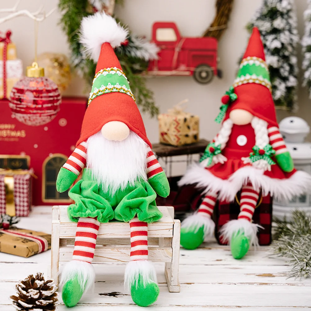 2 Pcs Stuffed Gnome Decorations Desktop Christmas Dolls Gnomes Garden Xmas Gift Pp Cotton Holiday Ornaments Ladies
2 Pcs Stuffed Gnome Decorations Desktop Christmas Dolls Gnomes Garden Xmas Gift Pp Cotton Holiday Ornaments Ladies