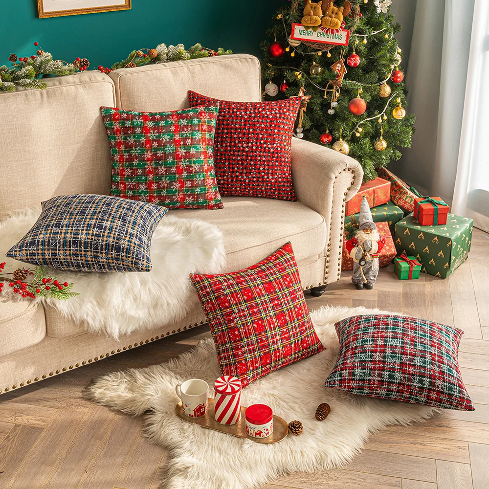 New Year Christmas Red Cushion Pillow Cover Children's Christmas Gift Print Sofa Throw Pillowcase Decoration
New Year Christmas Red Cushion Pillow Cover Children's Christmas Gift Print Sofa Throw Pillowcase Decoration