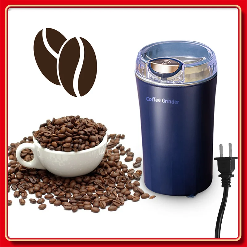 

Mini Electric Coffee Grinder Cafe Grass Nuts Herbs Grains Pepper Tobacco Spice Flour Mill Coffee Beans Grinder Machine Sonifer