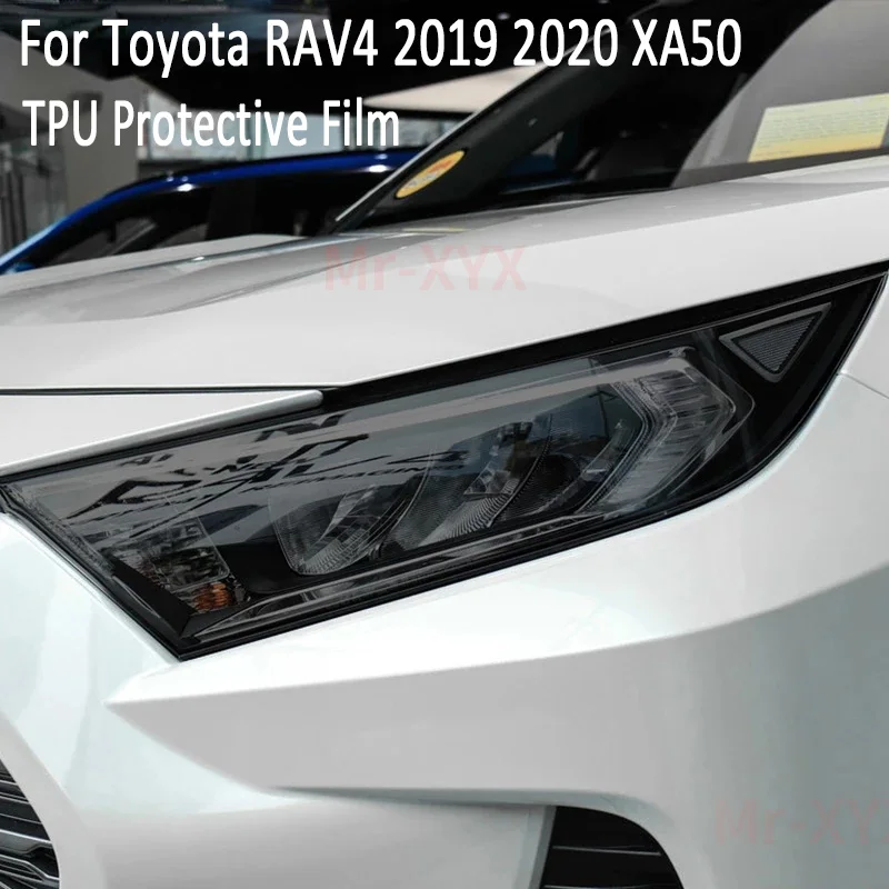 2 Pcs For Toyota RAV4 2019 2020 XA50 Car Headlight Tint Black Protective Film Protection Transparent TPU Sticker Accessories
2 Pcs For Toyota RAV4 2019 2020 XA50 Car Headlight Tint Black Protective Film Protection Transparent TPU Sticker Accessories