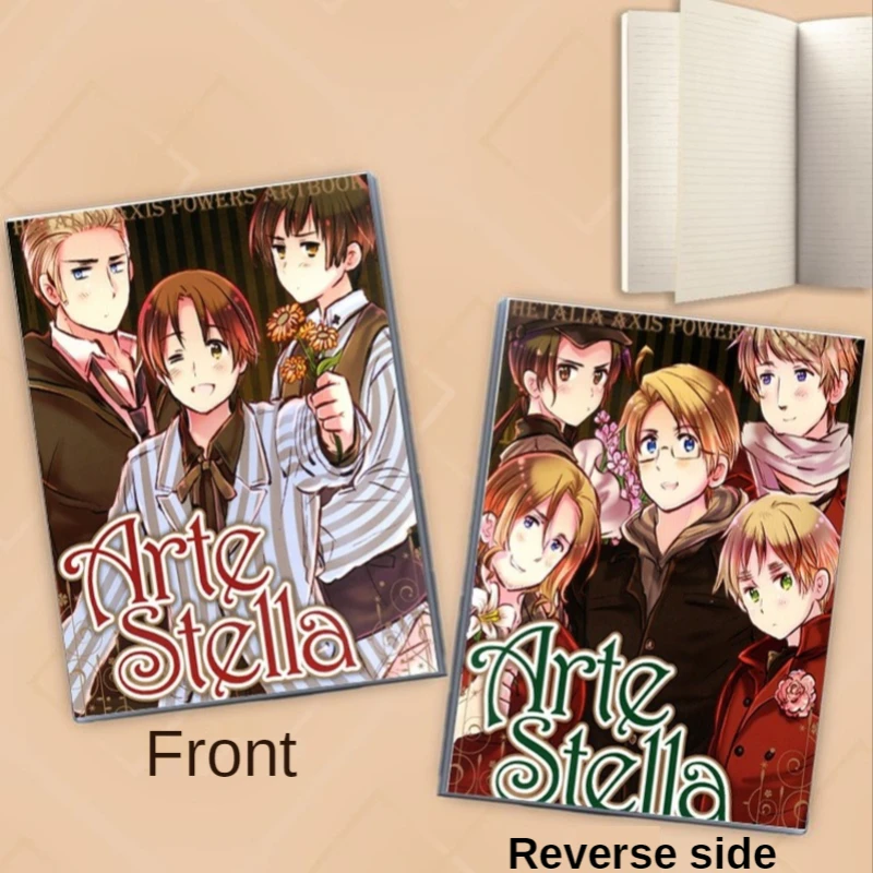 Axis Powers Notebook Rubber Sleeve Notebooks Cartoon Anime Double Sided Stationery Student Journal Notebook Writing Pads Cute
Axis Powers Notebook Rubber Sleeve Notebooks Cartoon Anime Double Sided Stationery Student Journal Notebook Writing Pads Cute