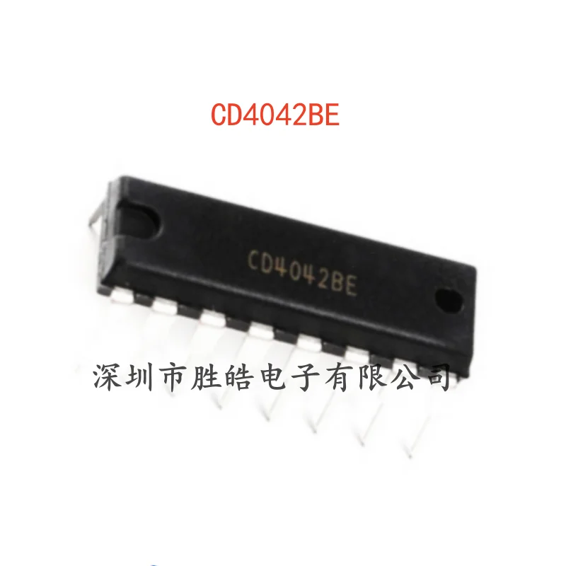 

(10PCS) NEW CD4042BE CD4042 Four-Latch D-Flip-Flop Logic Chip Straight In DIP-16 CD4042BE Integrated Circuit