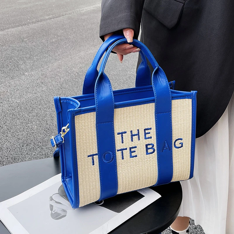 Women Tote Bags Fashion Brand Trend Weave Straw Handbags Females Shoulder Bags Large Capacity Casual Summer Ladies Beach Bags
Women Tote Bags Fashion Brand Trend Weave Straw Handbags Females Shoulder Bags Large Capacity Casual Summer Ladies Beach Bags