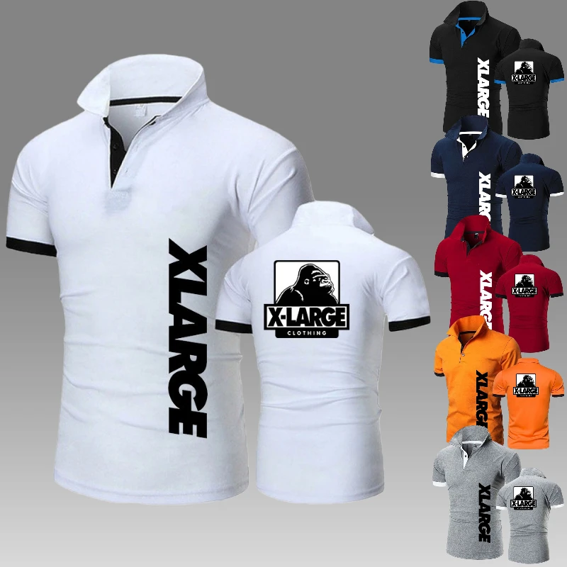 Men's Polo Shirt Xlarge Print Summer Stitching Short Sleeve Polo Shirt Personality Slim Fit Business Tee Shirt Casual Golf Wear
Men's Polo Shirt Xlarge Print Summer Stitching Short Sleeve Polo Shirt Personality Slim Fit Business Tee Shirt Casual Golf Wear