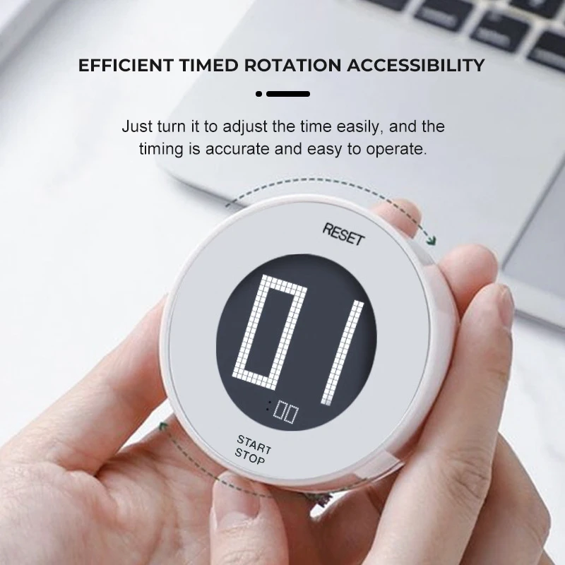 New Kitchen Timer Clear Screen LCD Display 99 Minutes Strong Magnetic Countup Timer Home Rotating Timer Portable Kitchen Timer
New Kitchen Timer Clear Screen LCD Display 99 Minutes Strong Magnetic Countup Timer Home Rotating Timer Portable Kitchen Timer