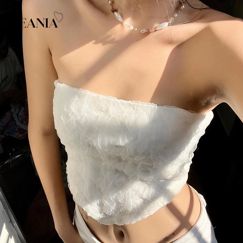 Summer Sexy Women Irregualr Tube Croptop
Summer Sexy Women Irregualr Tube Croptop