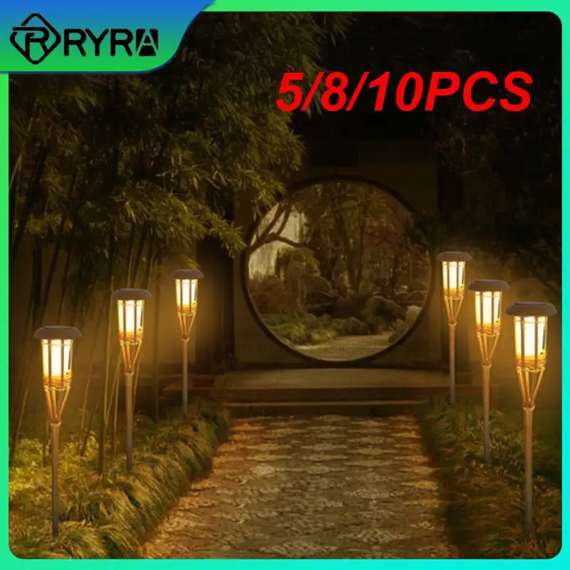 5/8/10PCS Outdoor Courtyard Lamp Dancing Flames Design Shape Lighting Aesthetics Waterproof Easy Installation Solar Light
5/8/10PCS Outdoor Courtyard Lamp Dancing Flames Design Shape Lighting Aesthetics Waterproof Easy Installation Solar Light
