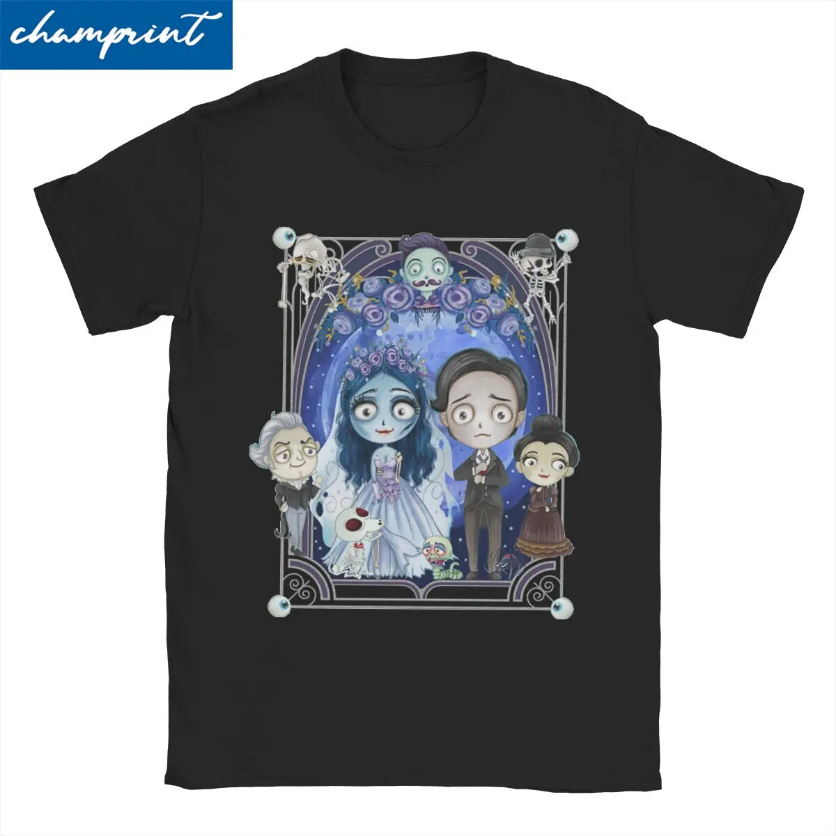 Horror Halloween Movie Corpse Bride T-Shirt for Men Novelty Cotton Tees Round Collar Short Sleeve T Shirt Gift Idea Clothing
Horror Halloween Movie Corpse Bride T-Shirt for Men Novelty Cotton Tees Round Collar Short Sleeve T Shirt Gift Idea Clothing