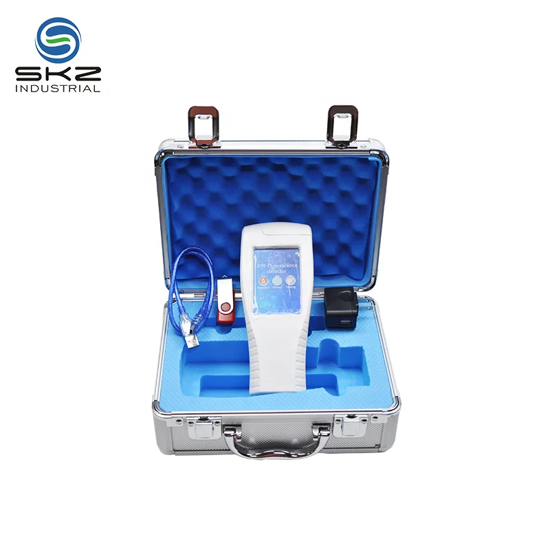 0 to 9999 RLUs 15s detection Bacteria Hygiene Portable System Germ ATP fluorescence detector analyser
0 to 9999 RLUs 15s detection Bacteria Hygiene Portable System Germ ATP fluorescence detector analyser